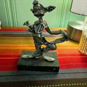 Pewter Clown on Base
